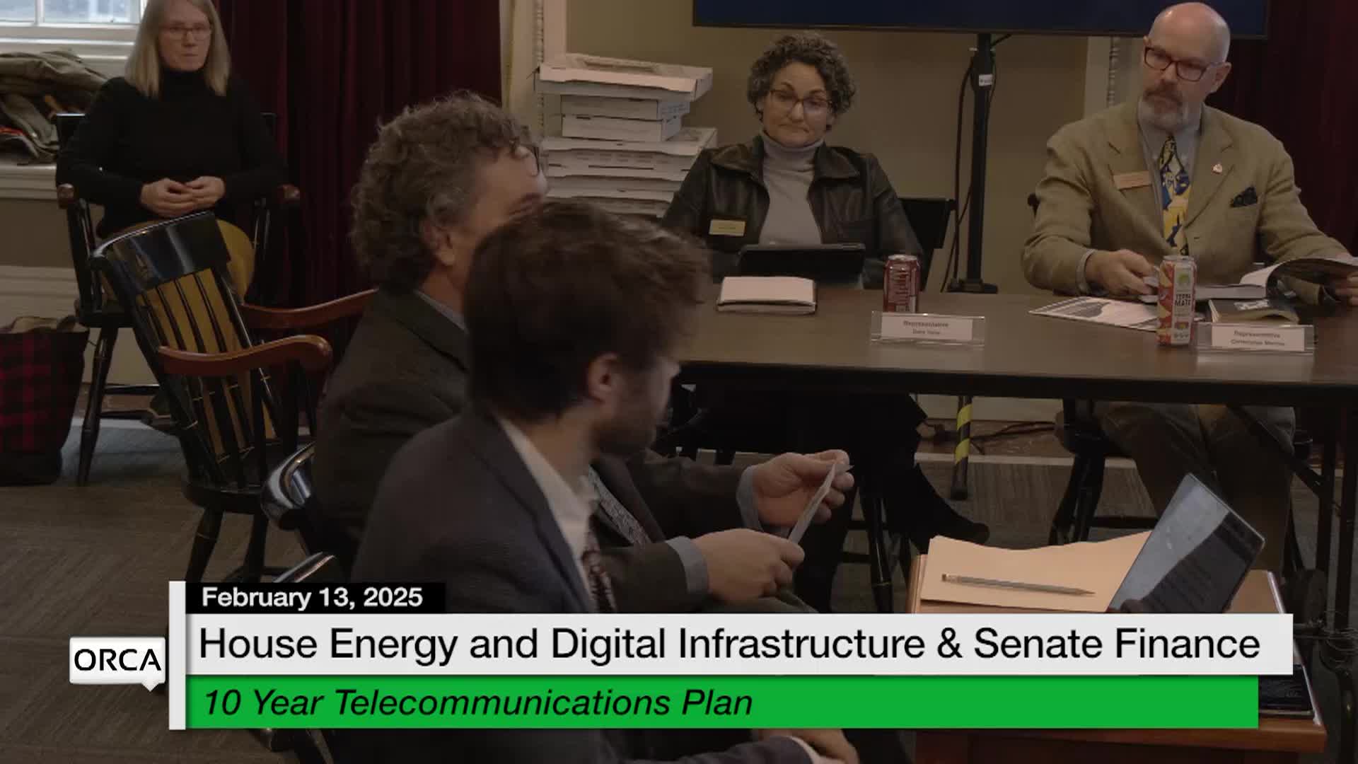 Thumbnail image for Vt State House - Energy and Digital Infrastructure, 2/13/25