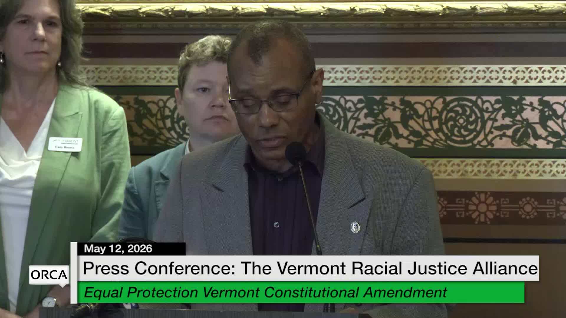 Thumbnail image for Vermont Racial Justice Alliance - Equal Protection Vermont Constitutional Amendment, 5/12/26