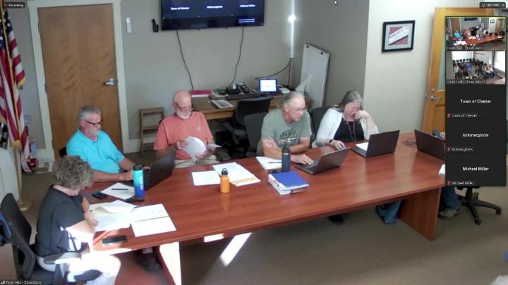 Thumbnail image for Chester Select Board Meeting - 8/20/26